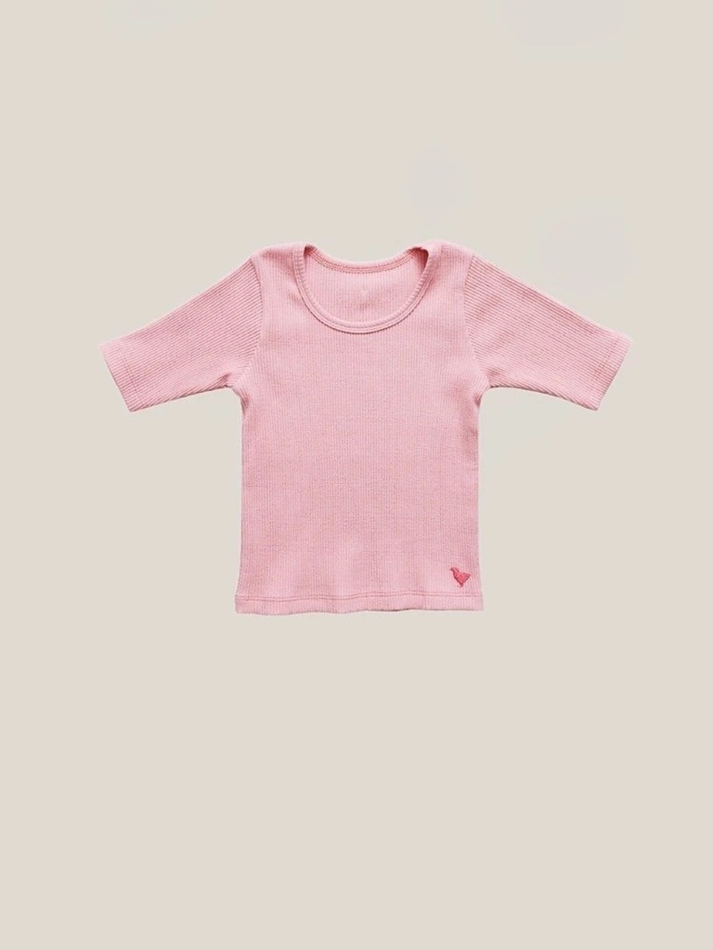 NWT Girls Pink Chicken Short Sleeve Seesaw Rib T-Shirt Size 6 Boutique